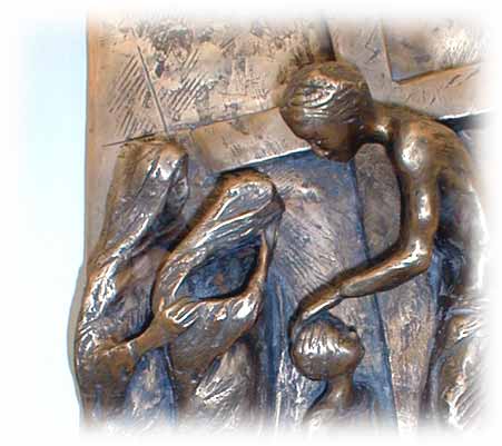 Der Kreuzweg: Jesus tröstet die weinenden Frauen